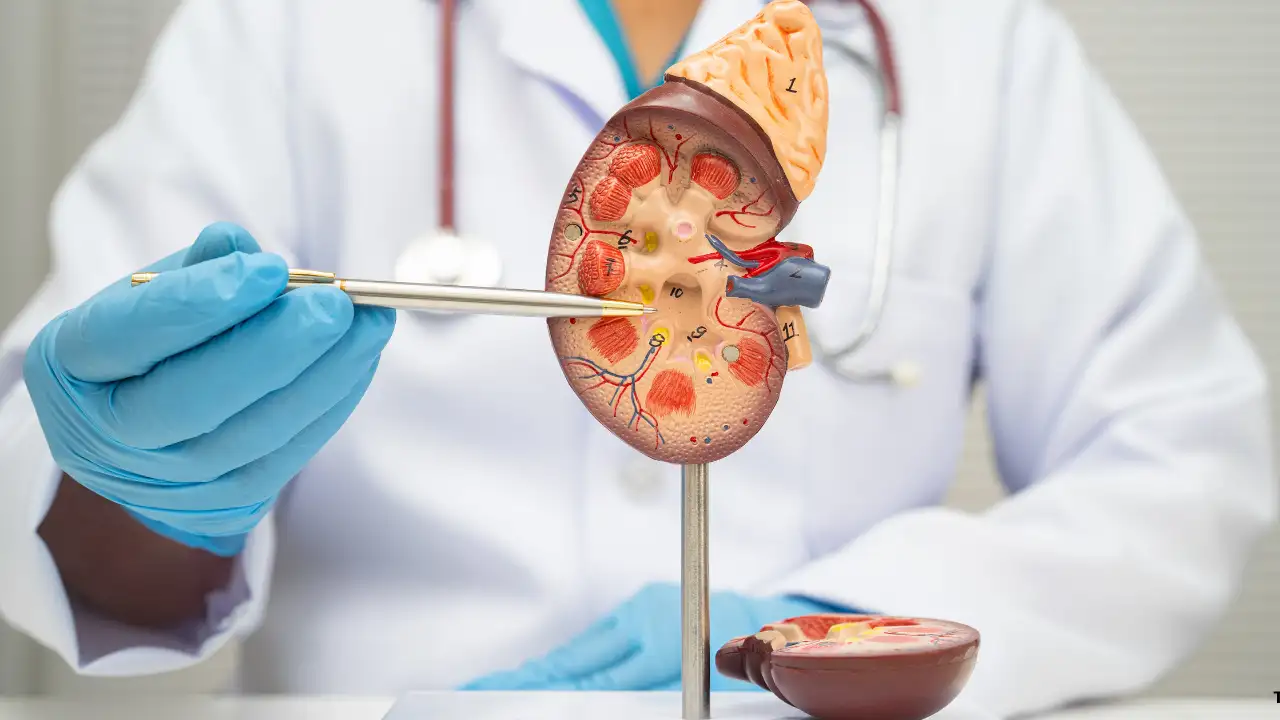 Ilustración de riñones sanos, cuidado de la salud renal en Aterym Alta Gracia